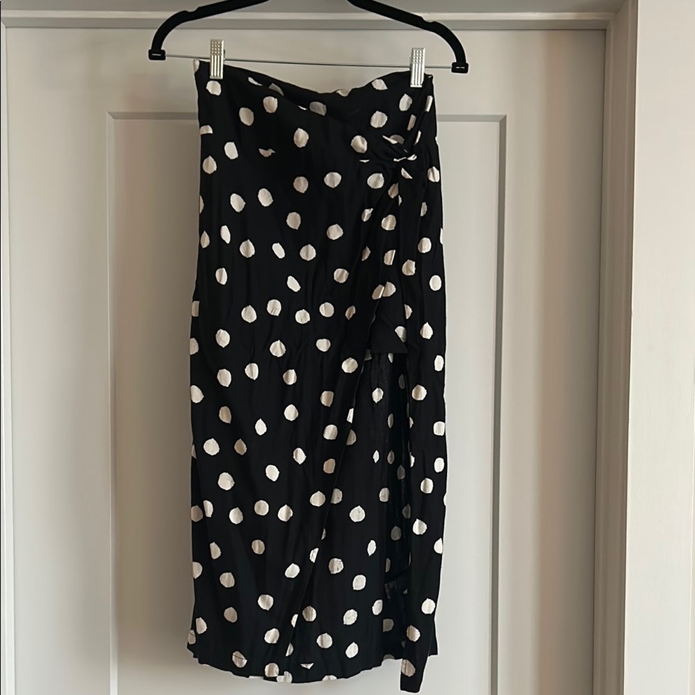 Urban Outfitters high low polkadot skirt Size M